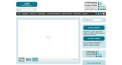 Desktop Screenshot of lymphomacoalition.org